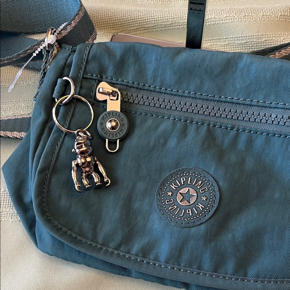 Kipling Blue Crossbody Bag - Picture 2 of 7